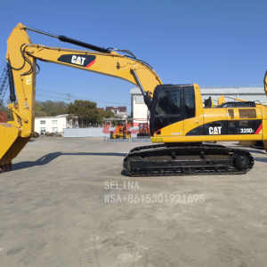 Excavatrice Caterpillar d'origine japonaise 2024, faible nombre d'heures, d'occasion, CAT 320D2L, Caterpillar 320D2L avec soupape de maintien à Shanghai - Product Image 3