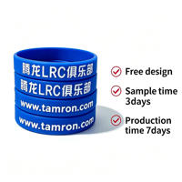Bracelets en silicone personnalisés écologiques promotionnels avec impression de votre propre logo pour les événements et les activités