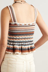 2022 personnalisé OEM & ODM <span class=keywords><strong>au</strong></span> <span class=keywords><strong>crochet</strong></span> femmes pull <span class=keywords><strong>gilet</strong></span> évider à la main <span class=keywords><strong>au</strong></span> <span class=keywords><strong>crochet</strong></span> Camisoles pull tricoté <span class=keywords><strong>gilet</strong></span> - Product Image 2