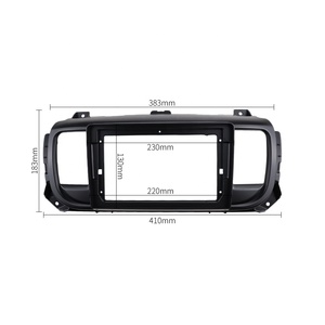 Radio Fascia para CITROEN envío <span class=keywords><strong>2016</strong></span> + <span class=keywords><strong>TOYOTA</strong></span> <span class=keywords><strong>ProAce</strong></span> PEUGEOT experto viajero <span class=keywords><strong>2016</strong></span> + estéreo reproductor de DVD GPS instalar Panel bisel - Product Image 2