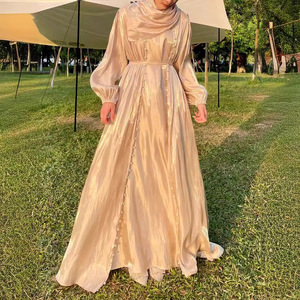 ชุดเดรสมุสลิมสำหรับผู้หญิงชุดราตรีชุดราตรีสไตล์ยุโรปและอเมริกา - Product Image 2