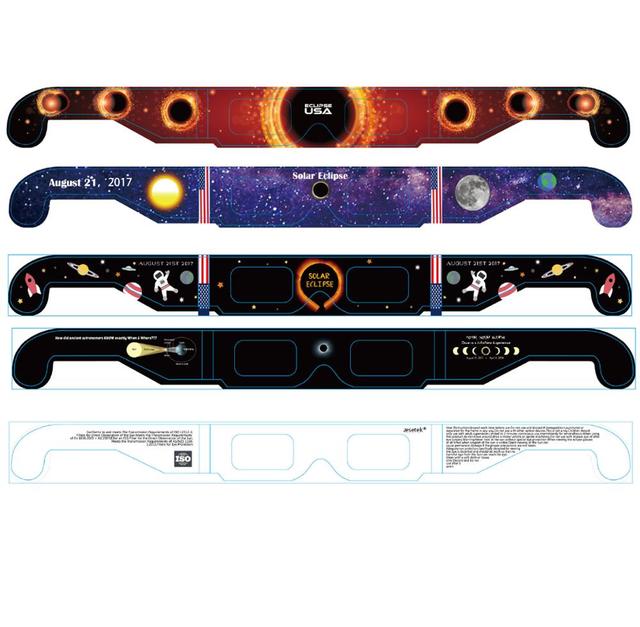 2026 Manufacturer Wholesale ISO 12312-2 Tested CE Certified Solar Eclipse Glasses