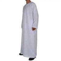 Vêtements pour hommes Khamis Arab Islamic Moroccan Qatar, Jalabiya Kurta Pajama blanc, design pour hommes, noir avec jeans, Thobe pour hommes musulmans