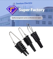 SENTUO LA1 – Serre-câbles réglables à 4 cœurs en fibre de verre pour lignes aériennes – Accessoires électriques pour terminaison de lignes aériennes