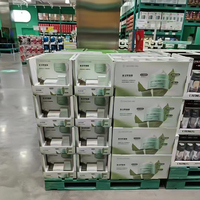 Boîte de présentation empilable personnalisée en carton ondulé pour vernis à ongles masques faciaux à l'huile masques pour les yeux-palette réutilisable et écologique