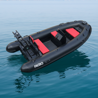 Bateau pneumatique rigide en aluminium RIB de 13 pieds, 390, ORCA/Hypalon/PVC