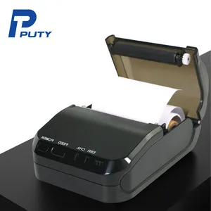 Caja registradora portátil Mini impresora USB 80mm Impresora térmica de fábrica para restaurante supermercado cajero