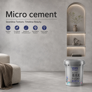 Peinture pour sols en microciment et revêtement mural en microciment pour salles de serveurs de centres de données, vente chaude directe usine - Product Image 1