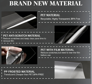 Empaque Transparente Plegable de PVC PET Cristalino con Diseño Impreso Personalizado para Crema Facial y Productos de Belleza - Product Image 3