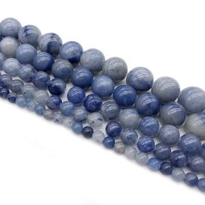 Nuovi arrivi monili blu zaffiro della pietra preziosa naturale perline blu perline di pietra per monili che fanno (AB1701) - Product Image 5