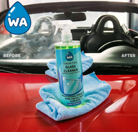Nettoyant Vitres Voiture Anti-Traces 500ml – Liquide de Nettoyage Vitres Cristallines pour Entretien Pare-Brise et Miroirs Auto