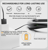 Lampe de table LED rechargeable solaire pour extérieur, intérieur, jardin, bureau, camping, étude, travail, veilleuse intelligente, éclairage de lecture, vente en gros
