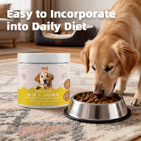 Vitamines pour chiens pour soulager les douleurs articulaires, arthrite des hanches et des articulations, supplément en poudre de glucosamine