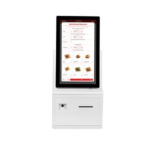 Android 11 15,6 pulgadas restaurante orden escritorio pantalla táctil auto <span class=keywords><strong>pago</strong></span> quioscos con impresora escáner <span class=keywords><strong>de</strong></span> código <span class=keywords><strong>de</strong></span> barras - Product Image 1