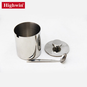Olla de <span class=keywords><strong>acero</strong></span> inoxidable para azúcar y leche, 304, para café, restaurante, té, azúcar y leche - Product Image 4