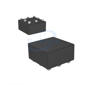 Original Electronic Components Suppliers 9 TFBGA Chip IC AMP CLASS AB MONO 1.1W 9USMD LM4879IBL - Product Image 1