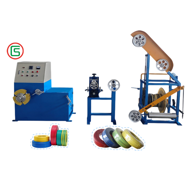 GS GSC170mm High Quality Wooden Bobbin and Cable Wire Coiling Winding Machine with 300r/min Speed and AC3-phase 380V