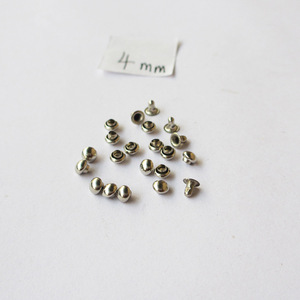 Rivets pour vêtements, 4 mm, forme ronde en forme de champignon, œillets durables pour vêtements, chaussures, sacs, accessoires - Product Image 2