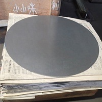 Plaque ronde en carbure de silicium (SiC) à liaison réactive, étagères de four en céramique SiC pour fours industriels