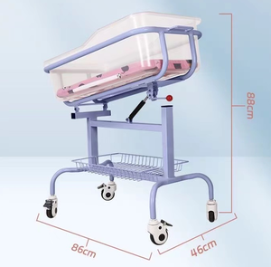 عرض المصنع: أثاث مستشفيات، عربة أطفال، سرير أطفال معدني متعدد الوظائف، سرير أطفال للمستشفيات - Product Image 2