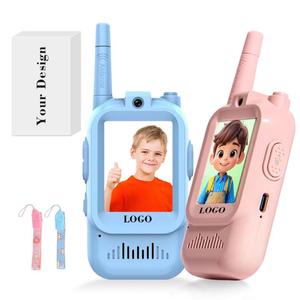 0728 Radio Bidireccional Inalámbrica de Largo Alcance para Niños, Walkie Talkie Inteligente con Video, Paquete de 2 Recargables - Product Image 3