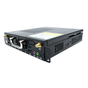 Aangepaste Fanless Mini Pc Ops <span class=keywords><strong>I3</strong></span>/I5/I7 Cpu <span class=keywords><strong>Ddr4</strong></span> 8Gb Ram 256Gb Msata Ssd 12v5a Wifi Module 12v5a Ops Box H110 Chipset Voorraad - Product Image 3