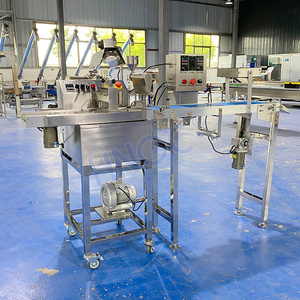 Hnoc tự động <span class=keywords><strong>enrober</strong></span> sô cô la máy nhỏ sô cô la enrobing Máy ủ máy - Product Image 5