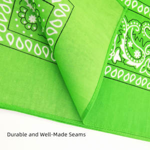 Pañuelos de cachemir de algodón de hilo alto al por mayor, pañuelos cuadrados transpirables suaves, pañuelos grandes de vaquero para hombres y mujeres - Product Image 4