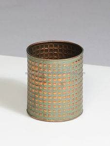 Maceta grande chapada en oro para uso en interiores y exteriores Macetas y macetas de jardín para decoración del hogar a un precio razonable - Product Image 6