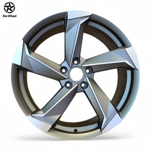 Jantes en alliage forgé DW, concaves profondes, 18, 19, 20, 21, 22 pouces, 5x120, finition argent poli, pour Audi RS Q5 Q7 Q8 SQ8 A4 A5 A6 A7 BMW M3 M4 - Product Image 5