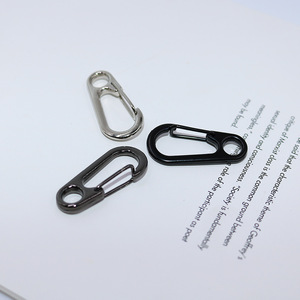 Mini 32Mm Kẽm Hợp Kim Nhỏ Kim Loại Mùa Xuân Cổng Snap Hook Clip Cho Tự Làm <span class=keywords><strong>Keychain</strong></span> Dây Paracord Dự Án Túi Phụ Kiện Phần Cứng - Product Image 2