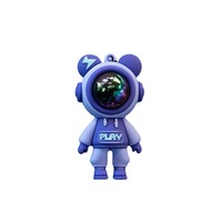 Komik hava çıkış parfüm aromaterapi tabletler karikatür Spaceman katı Vent klip araba hava spreyi koku giderici için araba