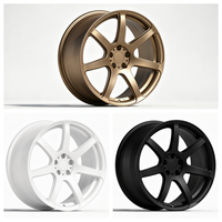 Ruedas BORSU Personalizadas para Automóviles de Pasajeros de 15-26 Pulgadas 5x100 de Aleación de Aluminio Forjado para Audi A6 A8 Q5 Q7 RS6 RS7 BMW X3 X5 M3 M4