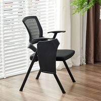 EKL vente en gros chaise de formation pliante portable pour bureau à domicile et conférence chaise de visiteur en tissu pour salle de réunion pour la formation