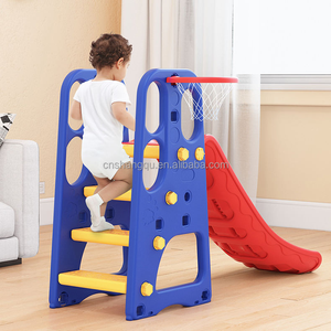 Equipo de Juegos para Niños VSUCH, Área de Juegos <span class=keywords><strong>Infantil</strong></span>, Juguetes para Bebés, Tobogán de Plástico, <span class=keywords><strong>Columpio</strong></span> <span class=keywords><strong>y</strong></span> Tobogán Interior <span class=keywords><strong>y</strong></span> Exterior para Niños - Product Image 4