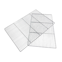 Grille de refroidissement rectangulaire en acier inoxydable pour pique-nique, patio, barbecue, fête en plein air, service de nourriture