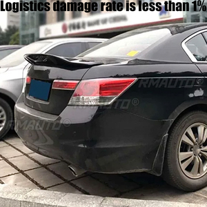 Aileron arrière pour Honda Accord 2008 2009 2010 2011 en ABS / Fibre de Carbone, Décoration de coffre arrière, Accessoire de style automobile - Product Image 2