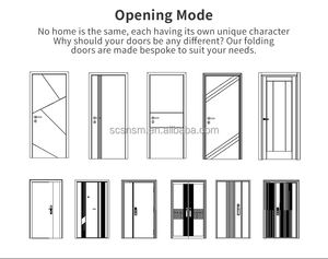 <span class=keywords><strong>Porte</strong></span> <span class=keywords><strong>d</strong></span>'<span class=keywords><strong>entrée</strong></span> élégante en aluminium avec une structure robuste et une isolation acoustique pour une vie paisible à la maison - Product Image 4