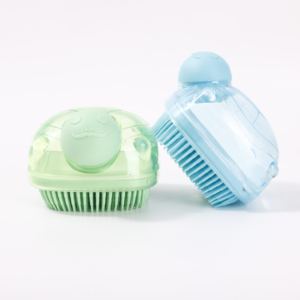 Der Preis ist verhandelbar anpassbar Oval-förmiger PS-Griff Haar bürste Haar massage kamm für die Dusche - Product Image 3