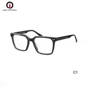 Vente en gros de lunettes tendances Lunettes en acétate Optica <span class=keywords><strong>Lunetes</strong></span> Lunettes à plastifier Monture optique en acétate Lunettes en stock - Product Image 3