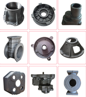 Fundición de hierro dúctil y maleable de precisión marca Norn, color gris, con procesamiento de formas especiales para maquinaria de ingeniería, fabricada en Vietnam.