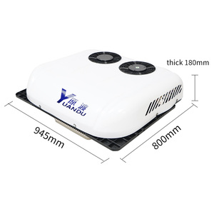 Aire Acondicionado de Techo de 12 Voltios, Enfriador y Calefactor Integrado de 12V/24V/48V para Auto/Camión/Furgoneta/RV - Product Image 5