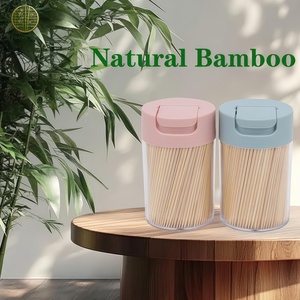 Stuzzicadenti in bambù aromatizzati di alta qualità <span class=keywords><strong>da</strong></span> 65 mm, mini stuzzicadenti in legno monouso personalizzati all'ingrosso - Product Image 5