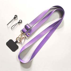 Correa para Teléfono Móvil Personalizada al por Mayor, Cordón de Regalo Promocional de Moda, Correa Ajustable para Teléfono, Cordón Cruzado para el Cuello, Cordones de Poliéster - Product Image 4
