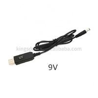 Transformateur élévateur DC DC 5V à 12V convertisseur d'alimentation câble USB 5.5*2.1mm