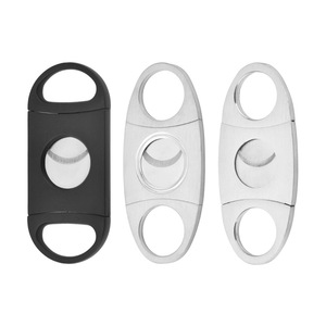 Cortador de Cigarros de Doble Cuchilla de Acero Inoxidable JOFI, Herramienta de Corte Portátil y Afilada para Accesorios de Cigarros - Product Image 3