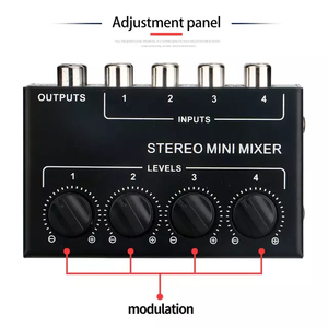 Demao CX400 Amplificateur <span class=keywords><strong>casque</strong></span> compact à <span class=keywords><strong>4</strong></span> <span class=keywords><strong>canaux</strong></span> pour scène et studios - Product Image 3