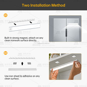 Schrankbeleuchtung mit Bewegungsmelder, USB-Wiederaufladbare Leuchte für Speisekammer und Kleiderschrank - Product Image 5