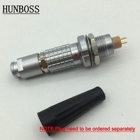 Conector Circular de Contacto Directo para Placa de Circuito Impreso (PCB), Serie 2B, 2-32 Pines, Tipo Push-Pull, Autoblocante, IP50, CE/RoHS