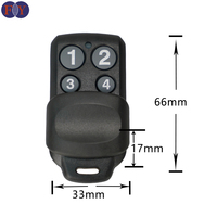 Télécommande de porte clone face à face universelle RF 433MHz